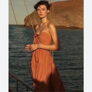 Anthropologie NWOT Strapless Dress